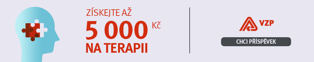 Získejte až 5 000 Kč na terapii (VZP)
